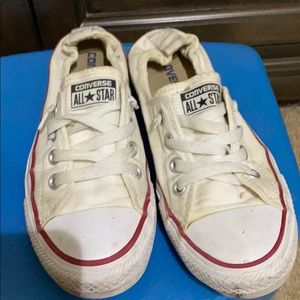 White low top women’s converse